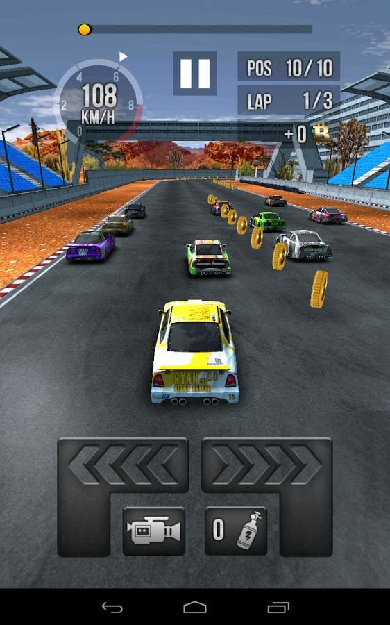 Thumb Car Racing screenshot 3