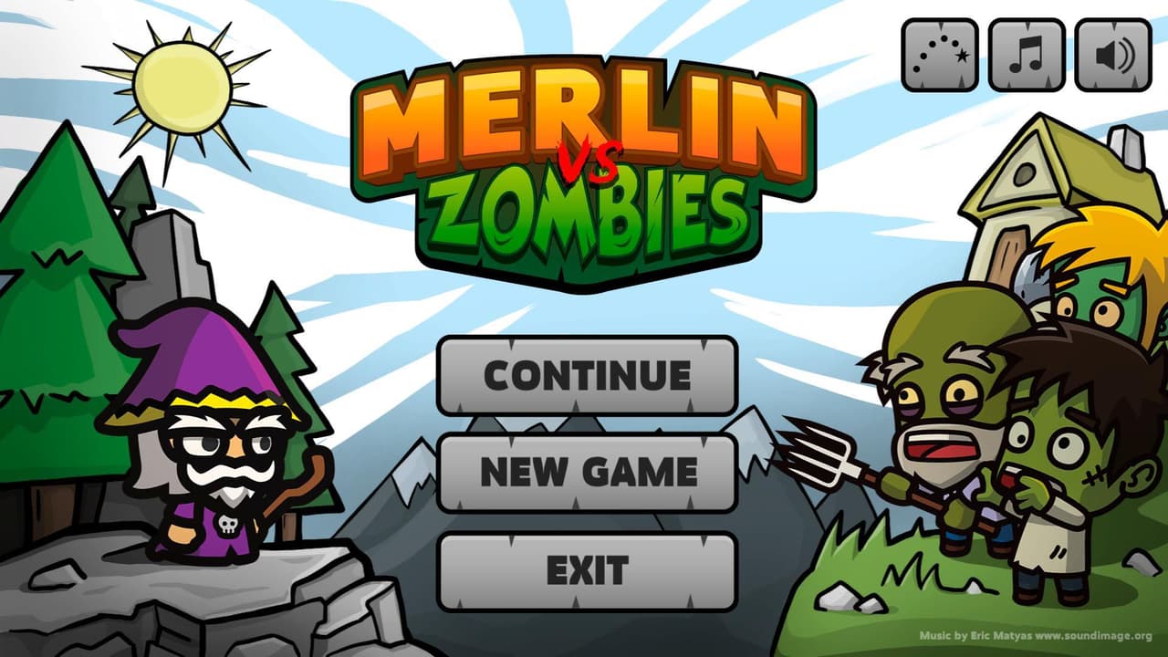 Merlin vs Zombies screenshot 2