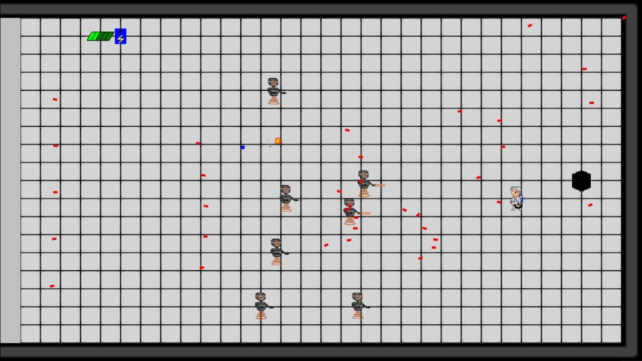 Chaos of the B^2