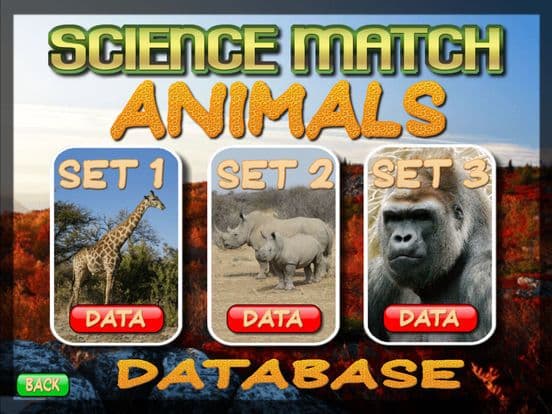 Science Match Animals screenshot 2