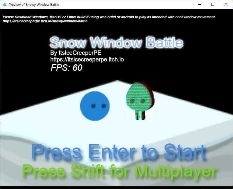 Snowy Window Battle