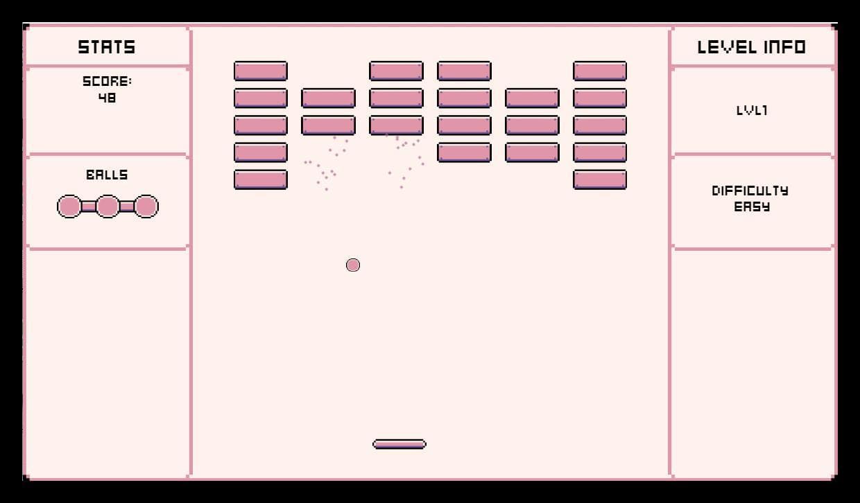 Retro Bricks Breaker screenshot 4