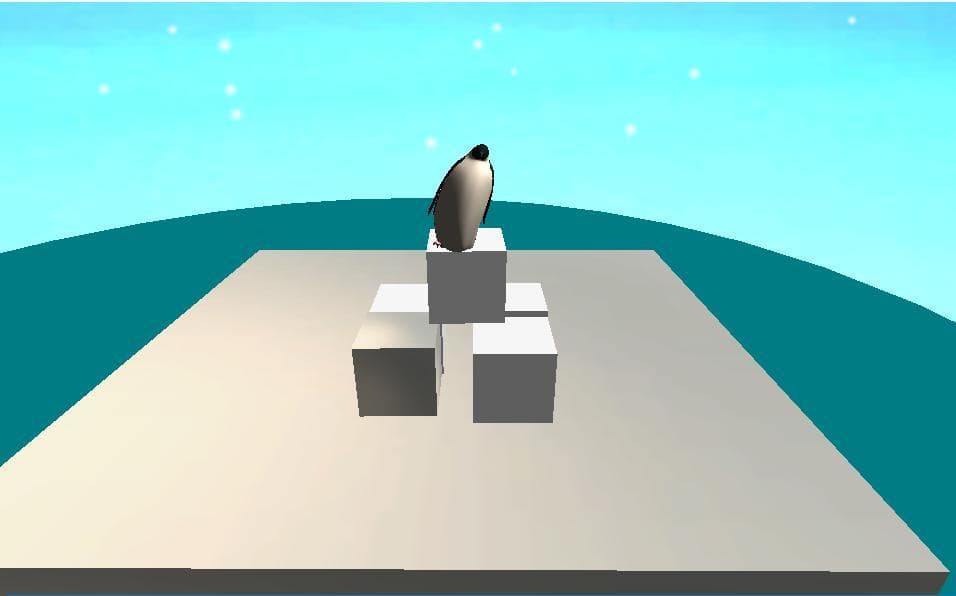 The Falling Penguin Game