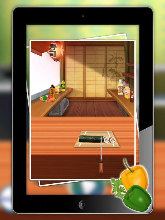 Sushi with Brown Rice Recipe For Beginner - Master Chef Cooking Time To Make Sushi Rice Rolls Game screenshot 4