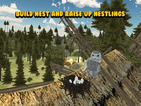 Flying Owl Bird Survival Simulator 3D screenshot 4