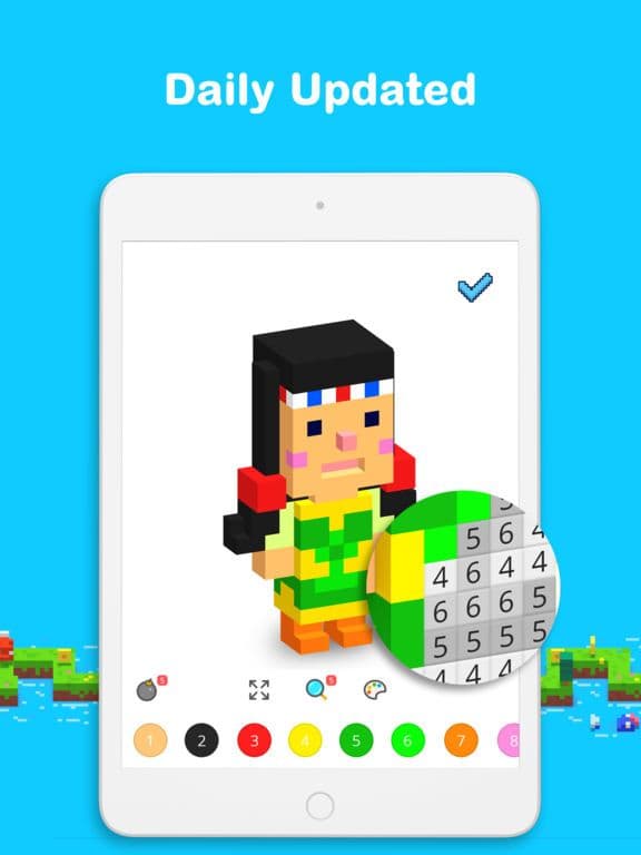 Voxel - 3D Color by Number screenshot 4