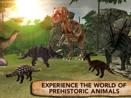 Dinosaur Simulator Trex Destruction Jurassic Forest & City Hungry Dino Carnage