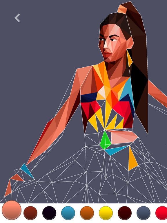 PolyGO - LowPoly Coloring Book screenshot 2