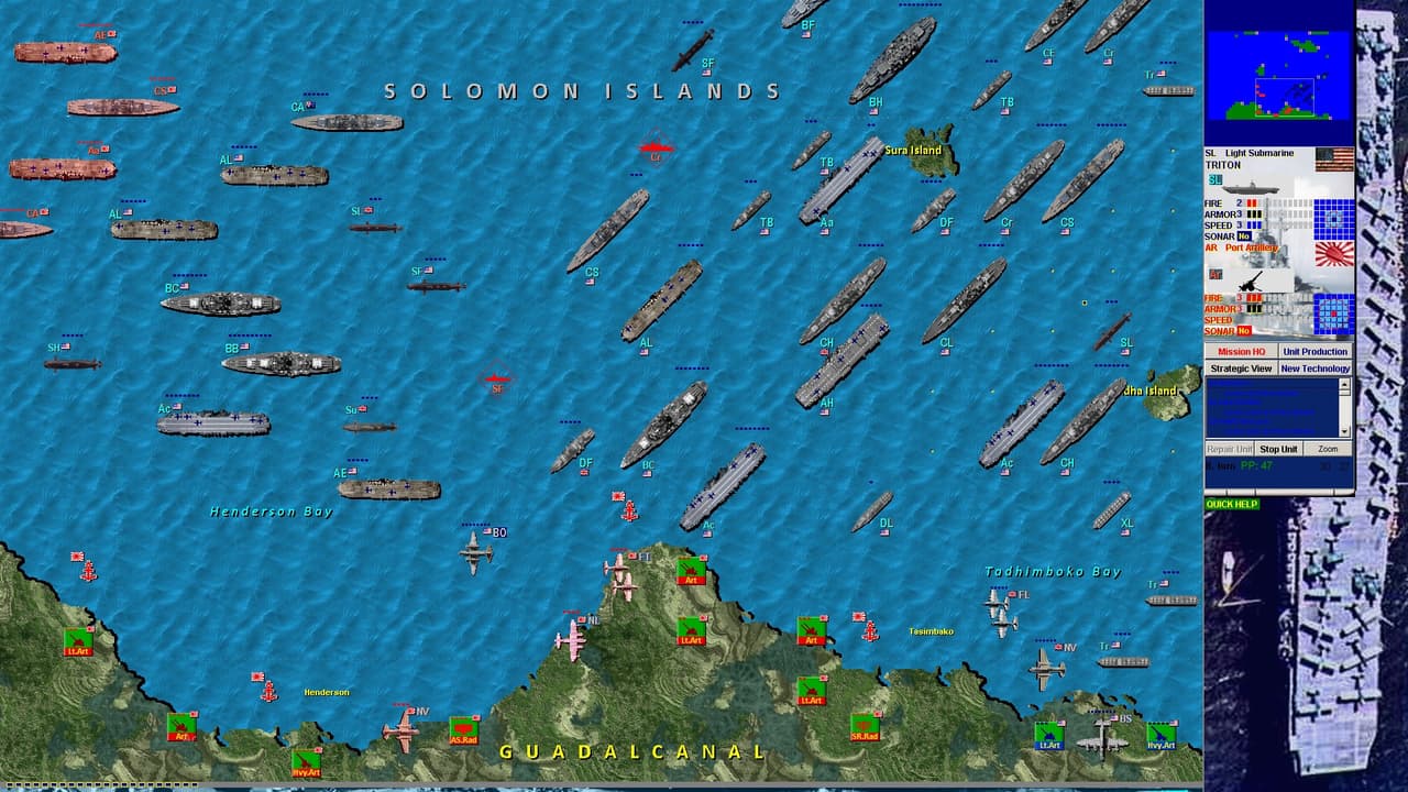 Battleships and Carriers - Pacific War screenshot 6
