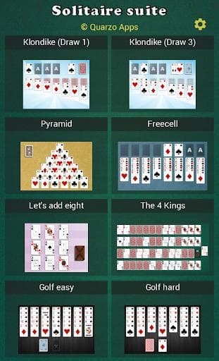 Solitaire suite - 25 in 1 screenshot 2