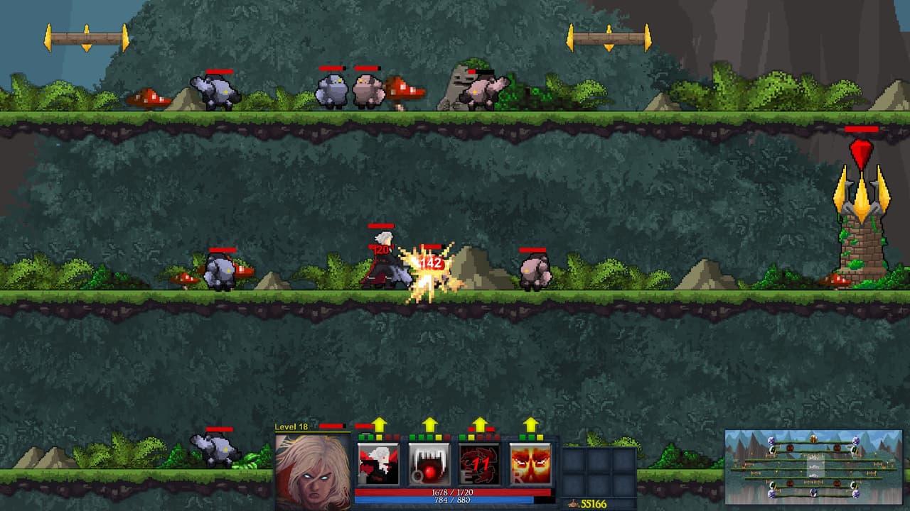 GLADOM - the 2D moba in Pixel Art screenshot 5
