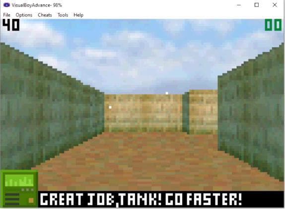 3D SnowTank GBA screenshot 5