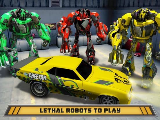 Robot War Car Transformation screenshot 4
