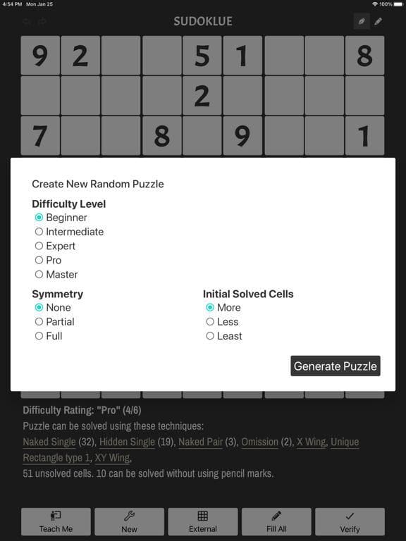 Sudoklue screenshot 4