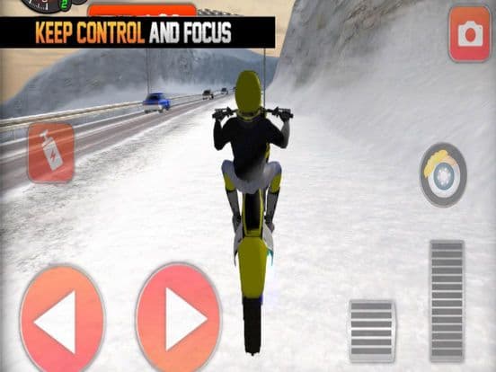 Xtreme Snow Bike Rider screenshot 2