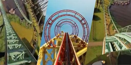 VR Thrills: Roller Coaster 360 (Google Cardboard) screenshot 3
