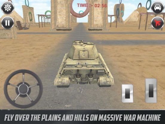 Modern Tank Fly Training screenshot 2