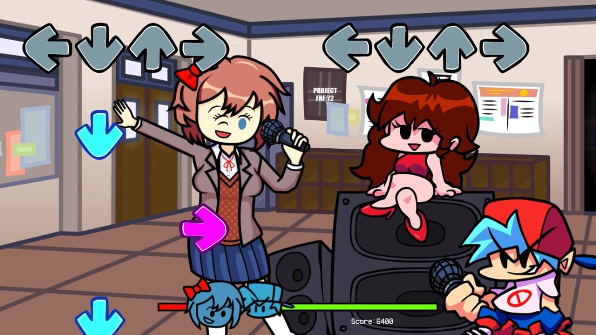 FNF X DDLC MOD