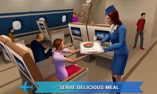 Airplane Flight Attendant -Career Job Sim screenshot 5