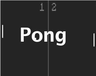 Pong for 2 Players