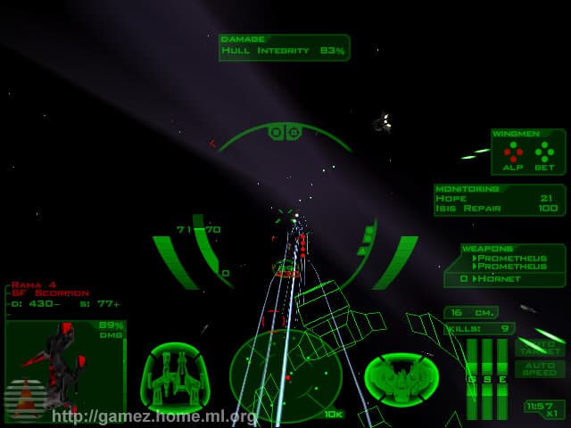 Descent: FreeSpace – The Great War (1998) screenshot 6