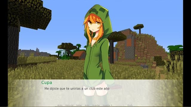 Demo-Doki Doki Mine Club PC (DDLC/Minecraft/MobTalker)