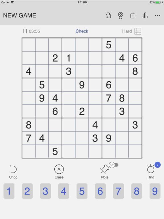 Sudoku - Evil puzzles library screenshot 2