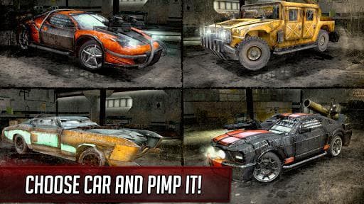 Death Race - Killer Car Shooting Games screenshot 4