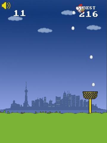 Flappy Egg Drop Free Fall screenshot 4