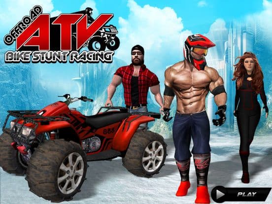 OFFROAD ATV BIKE STUNT RACING screenshot 5