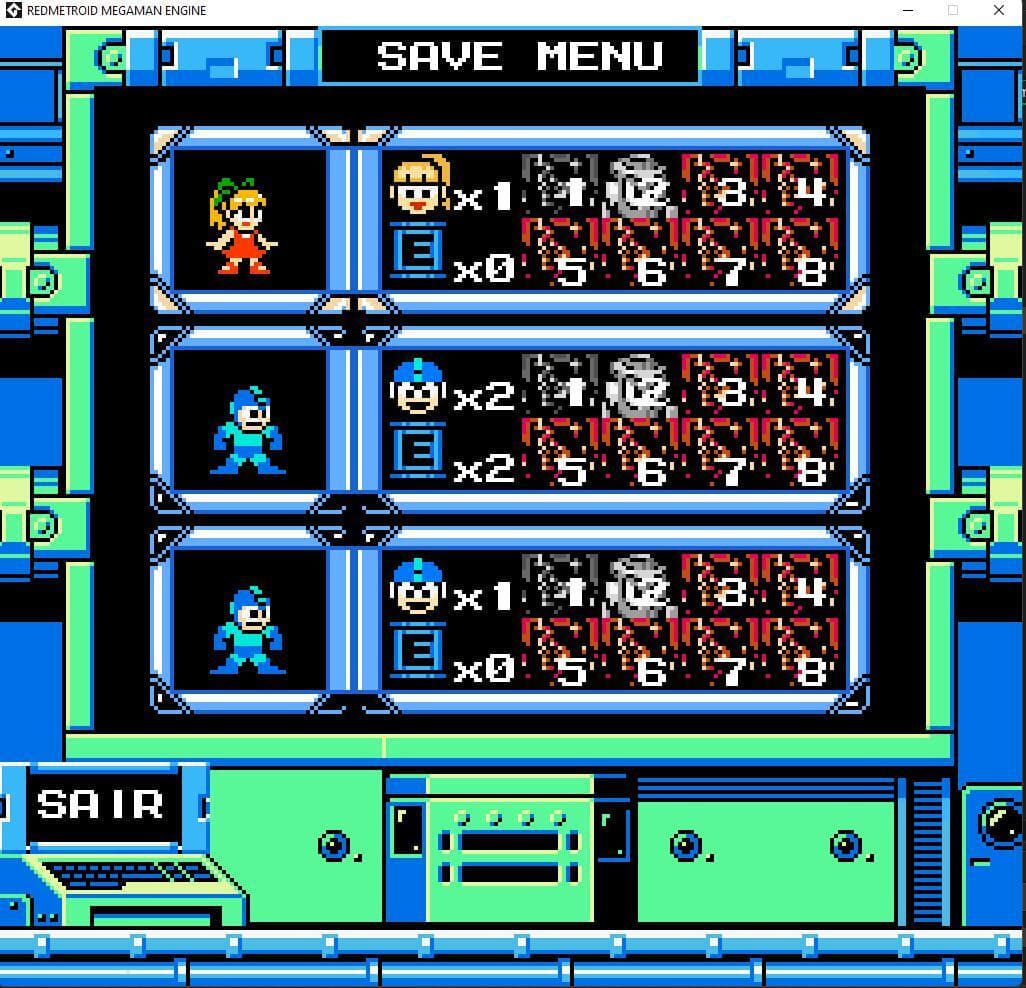 Redmetroid Megaman Engine