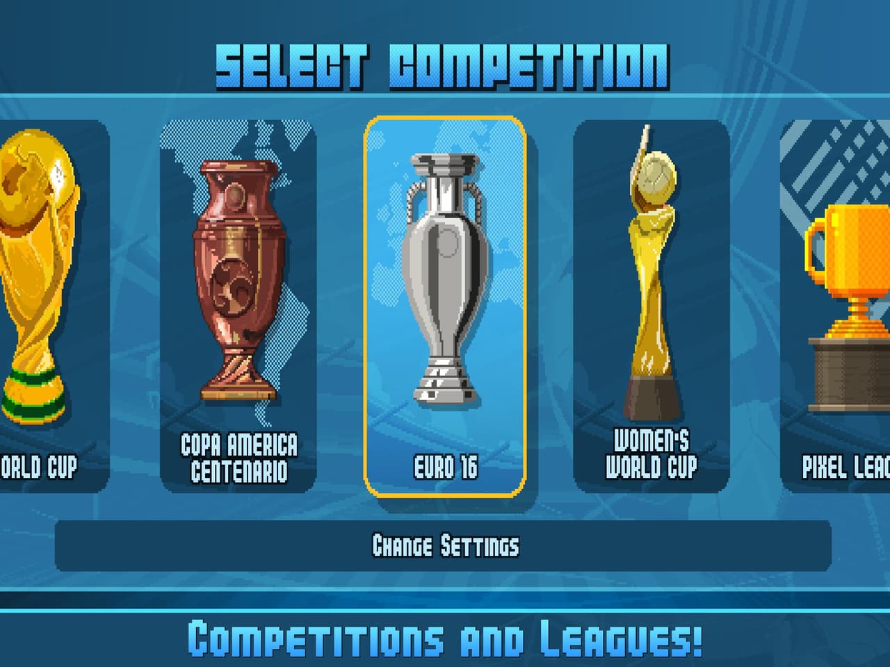 Pixel Cup Soccer 16 screenshot 5