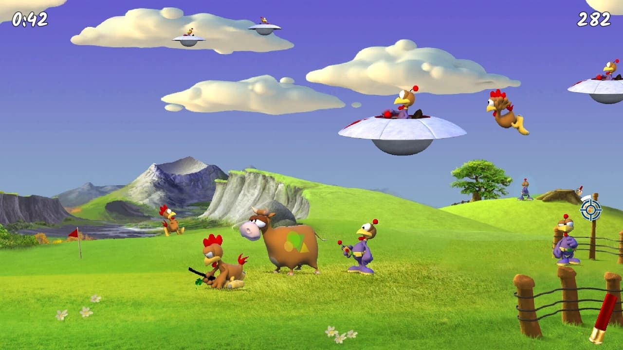 Moorhuhn Invasion - Crazy Chicken Invasion screenshot 4