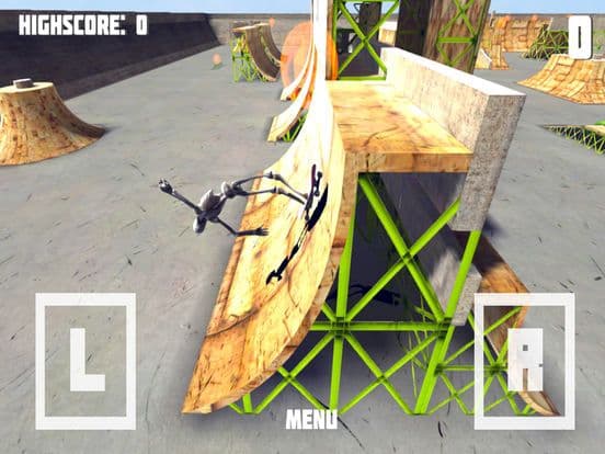 Skeleton Skate Pro - Wacky Skateboard Game! screenshot 2