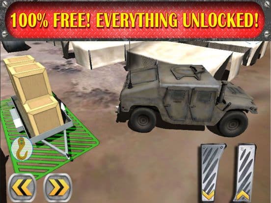Army Humvee 3D Parking Simulator - Realistic Car Driving Test screenshot 3