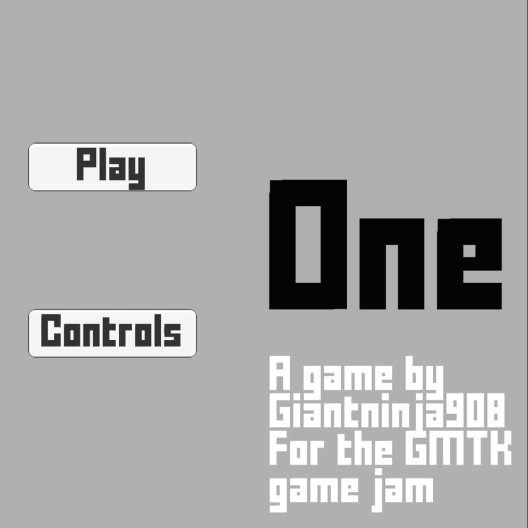 One, a game made for the GMTK Game Jam 2019 screenshot 2