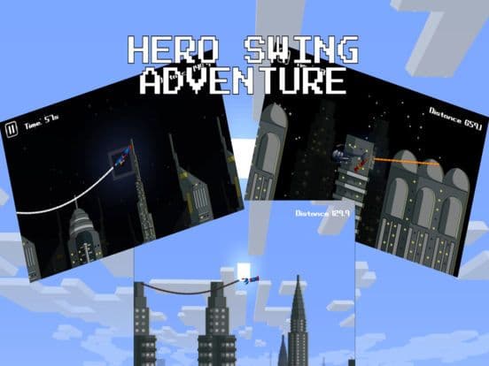 Hero Swing Adventure screenshot 2