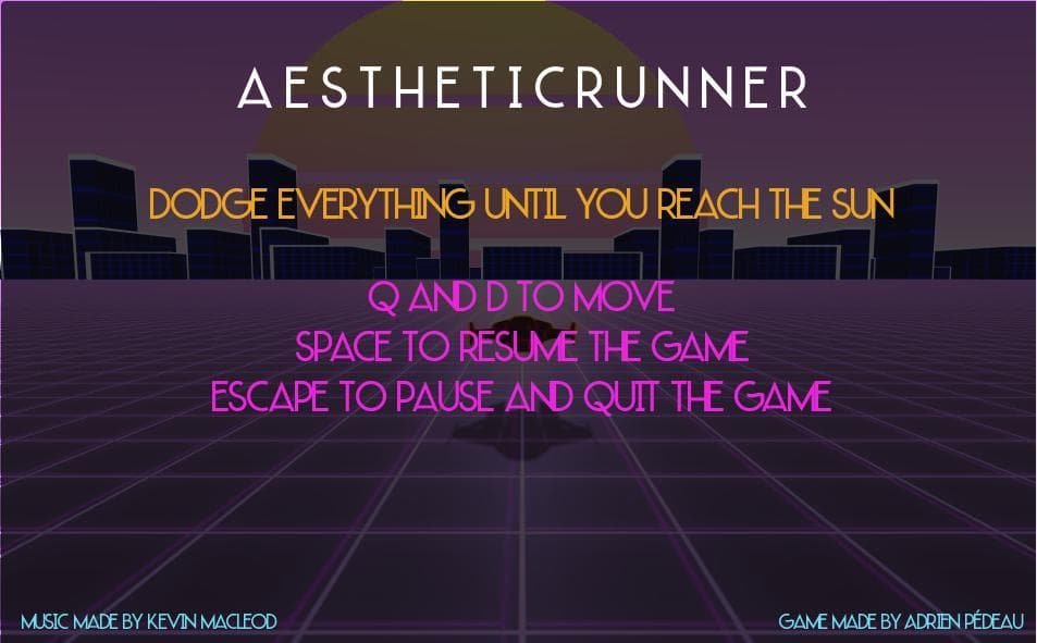 a e s t h e t i c r u n n e r screenshot 2