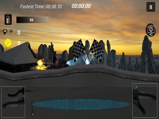 Sled Bandit - Snowmobile Game screenshot 4