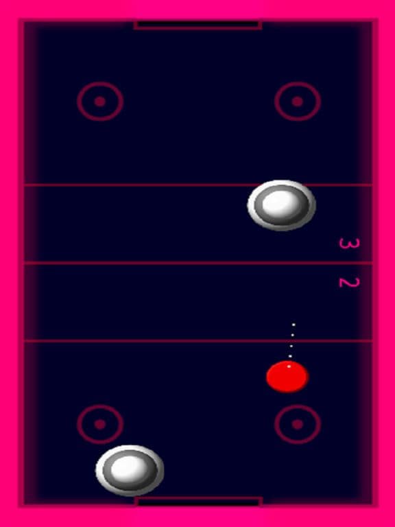 Air Hockey Pink Free screenshot 3