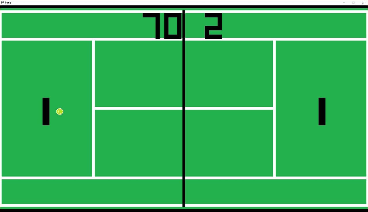 Pong (itch) (sgstudio) screenshot 3