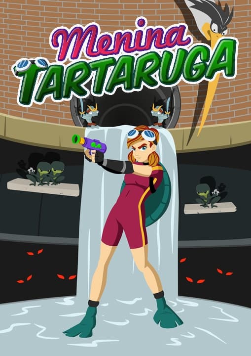 MENINA TARTARUGA