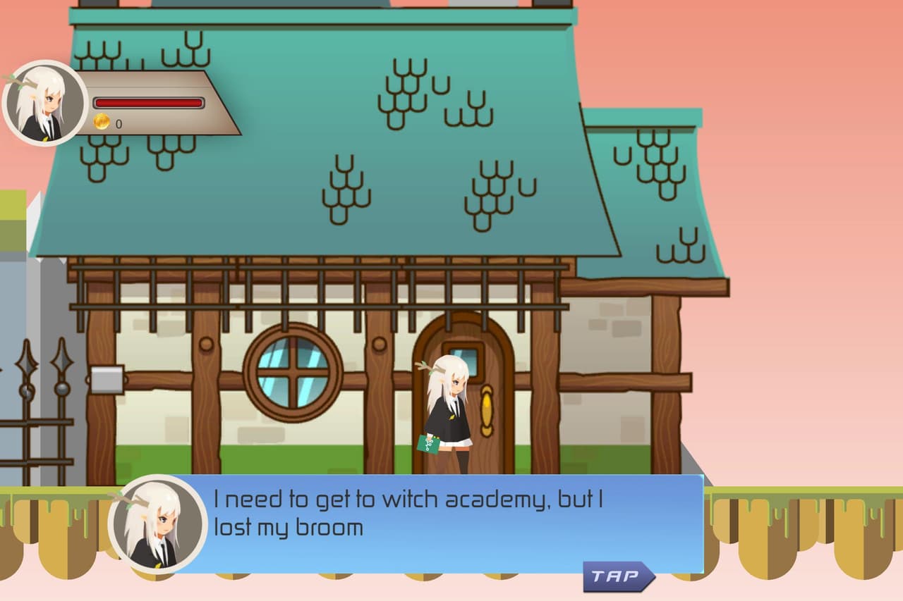 Witch Broom Adventure screenshot 2