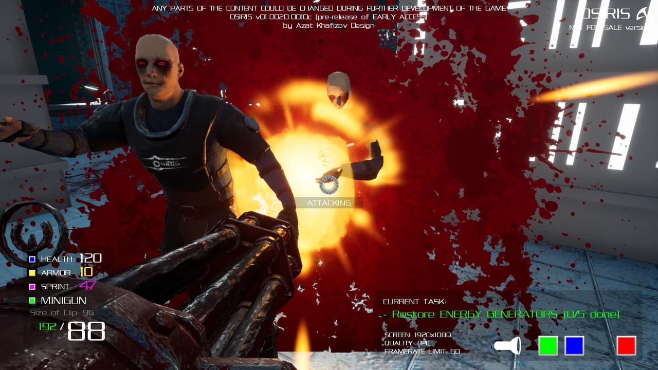 OSIRIS screenshot 5