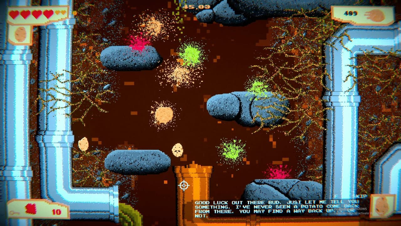 Don Potato: Survival at the Underground screenshot 2
