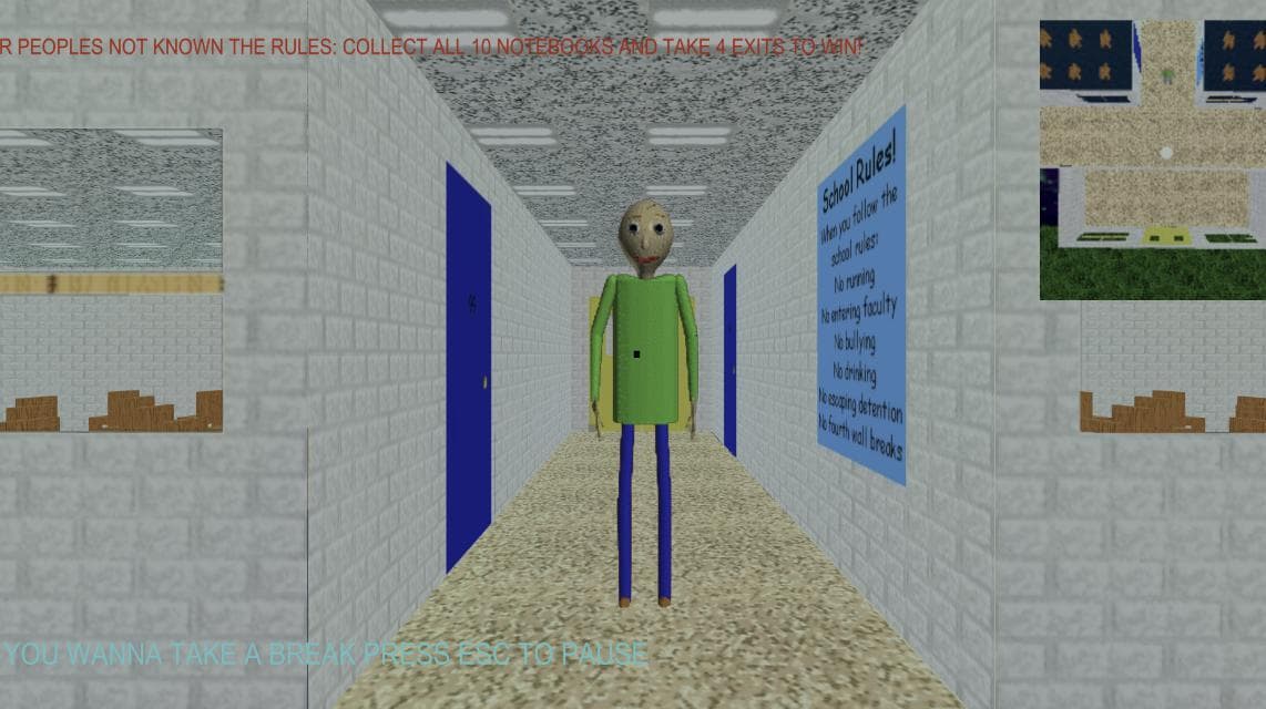 Baldis Basics In True Chaos School! screenshot 3