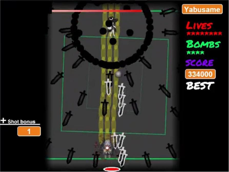 Lenen fangame ~ Yabusame Vs [Tsubakura] screenshot 3