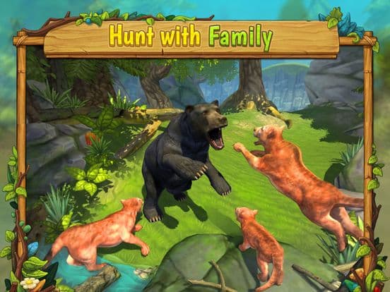 Cougar Family Sim Wild Forest screenshot 3