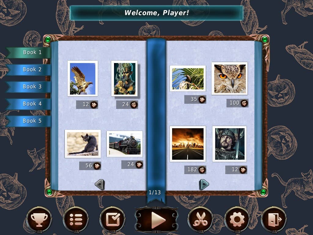1001 Black Raven Jigsaw screenshot 5