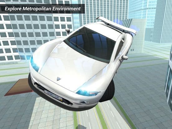 SkyCar: Self-Flying Futuristic Flying Jet Car screenshot 3